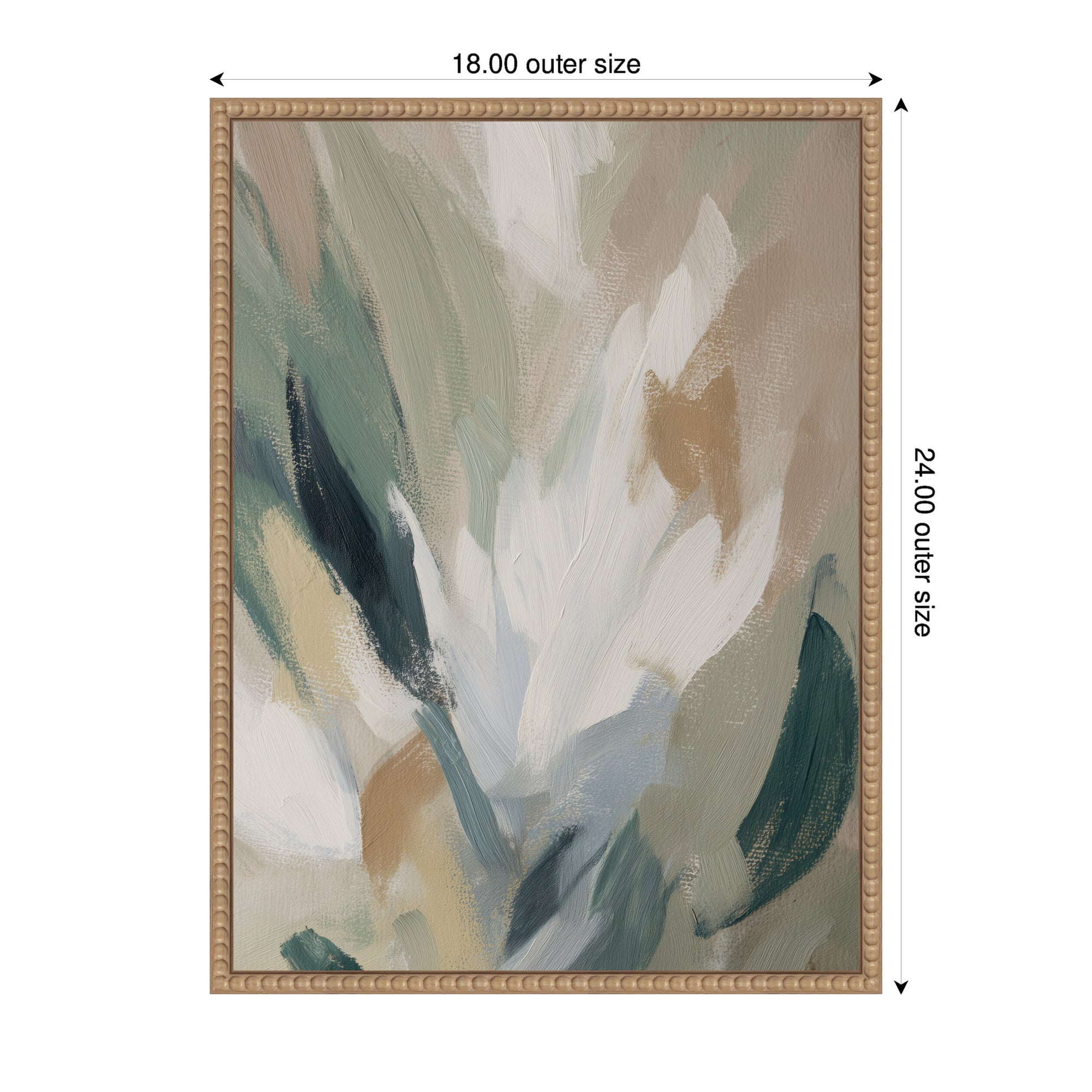 Plant Form No. 2 by Amy Lighthall Framed Canvas Wall Art Print