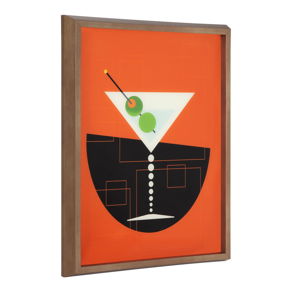 Blake Martini Framed Cocktail Art