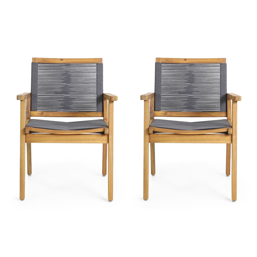 Outdoor Rope Dining Chair (Set of 2)