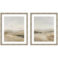 Fading Fields 2 Piece Framed Wall Art Print Set by Amy Lighthall