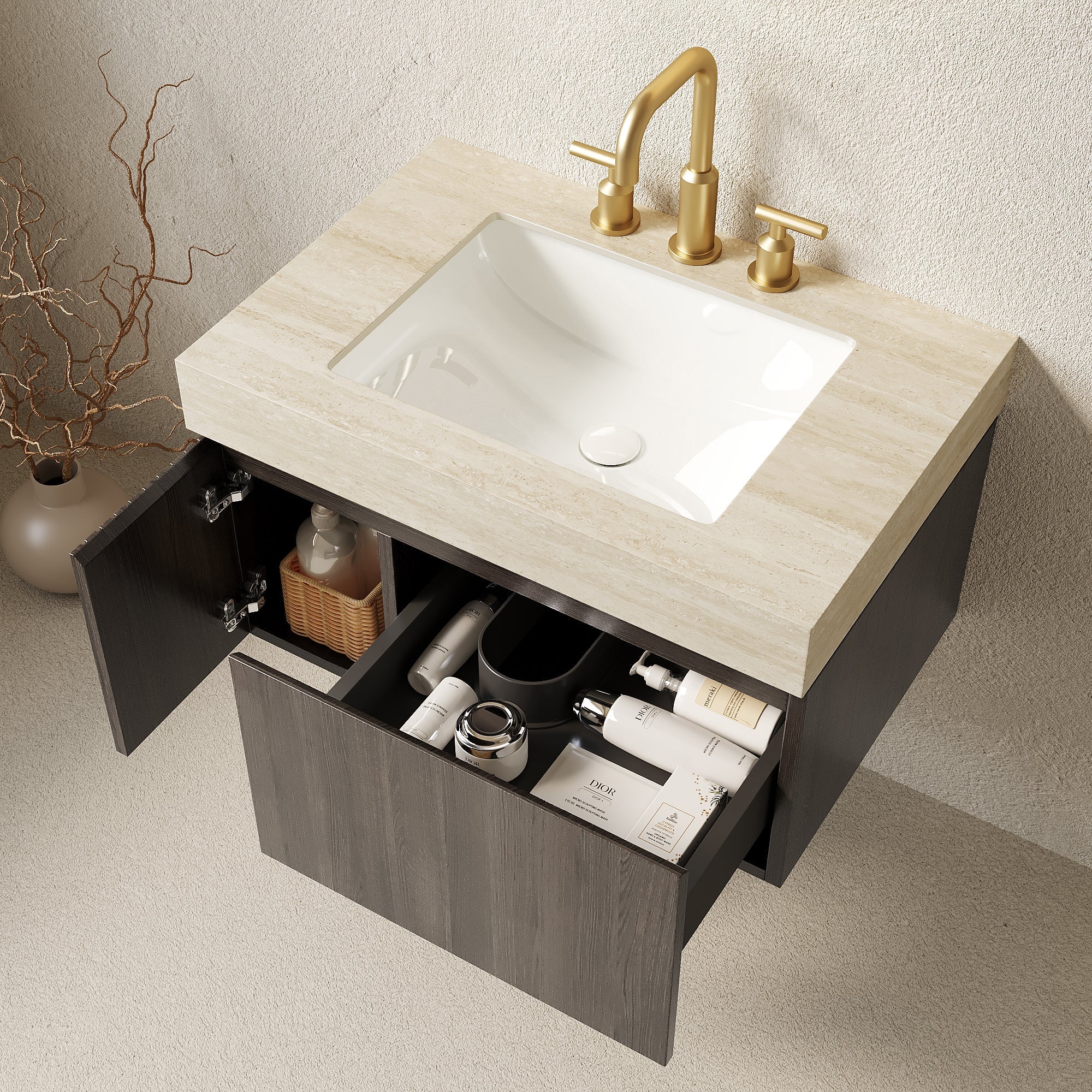 MURI 30" Bathroom Vanity & Sink