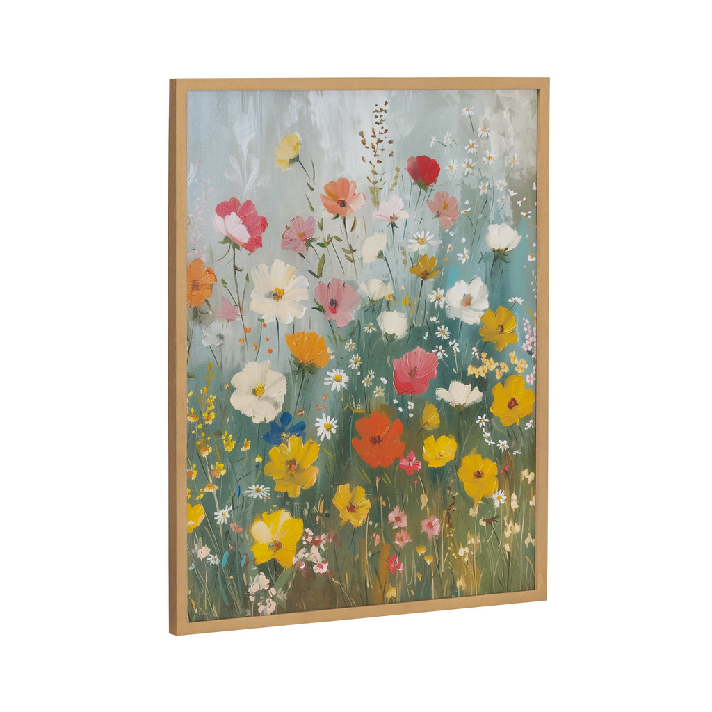 Gallery Boho Wildflower Garden Print by The Creative Bunch Studio