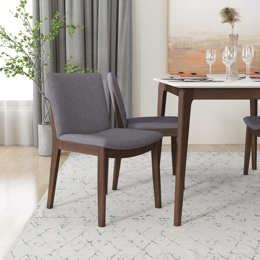 Laura Curved-Back Dining Chairs - Set of 2