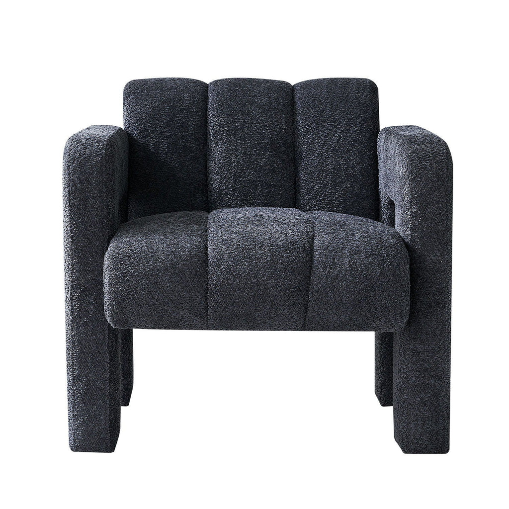 Bouclé Upholstered Accent Chair