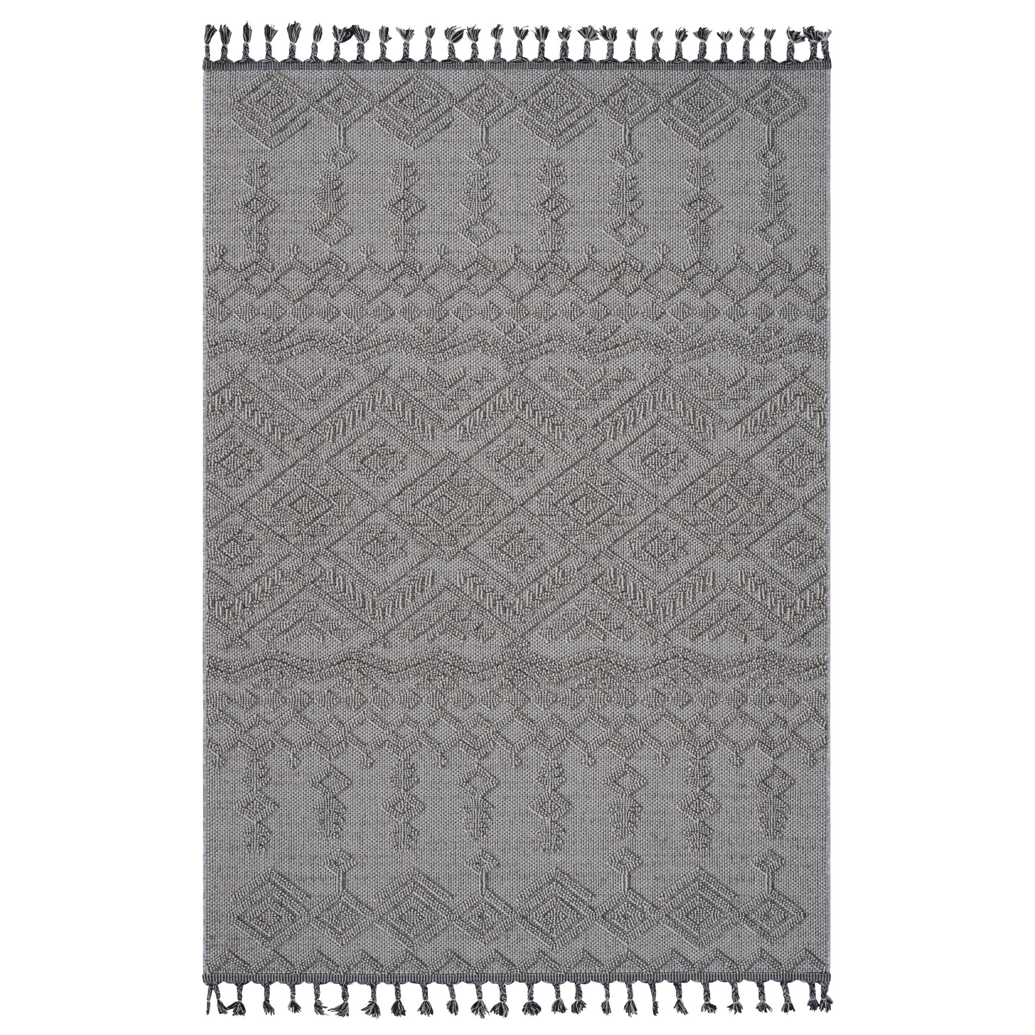 Guros 6' x 9' Traditional Indoor/Outdoor Area Rug - White