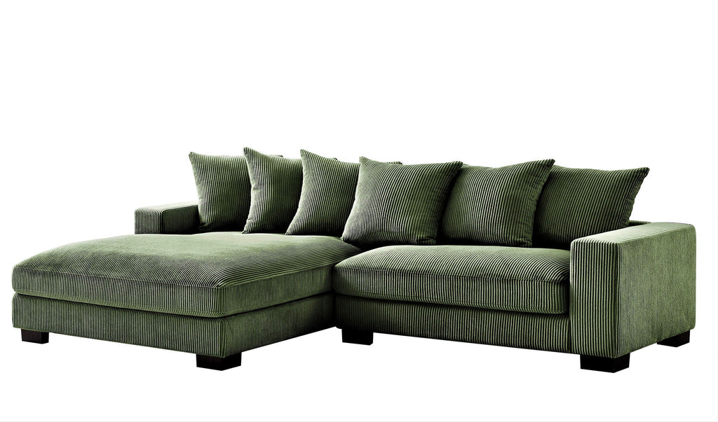 Oversized L-Shaped Sectional Sofa with Chaise