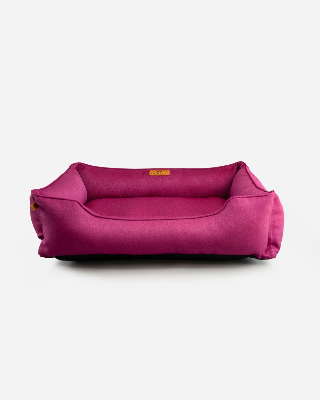 Chester & Lee Cotton Sleeper Dog Bed — Berry Pink