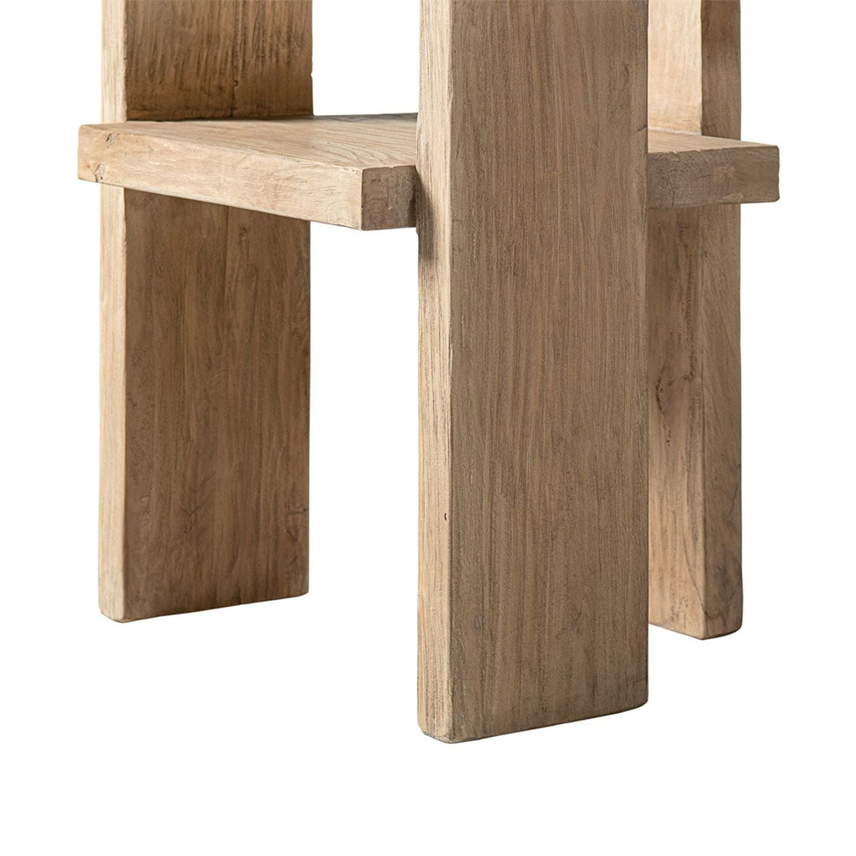 Avenel Sculptural Reclaimed Elm Accent Chair