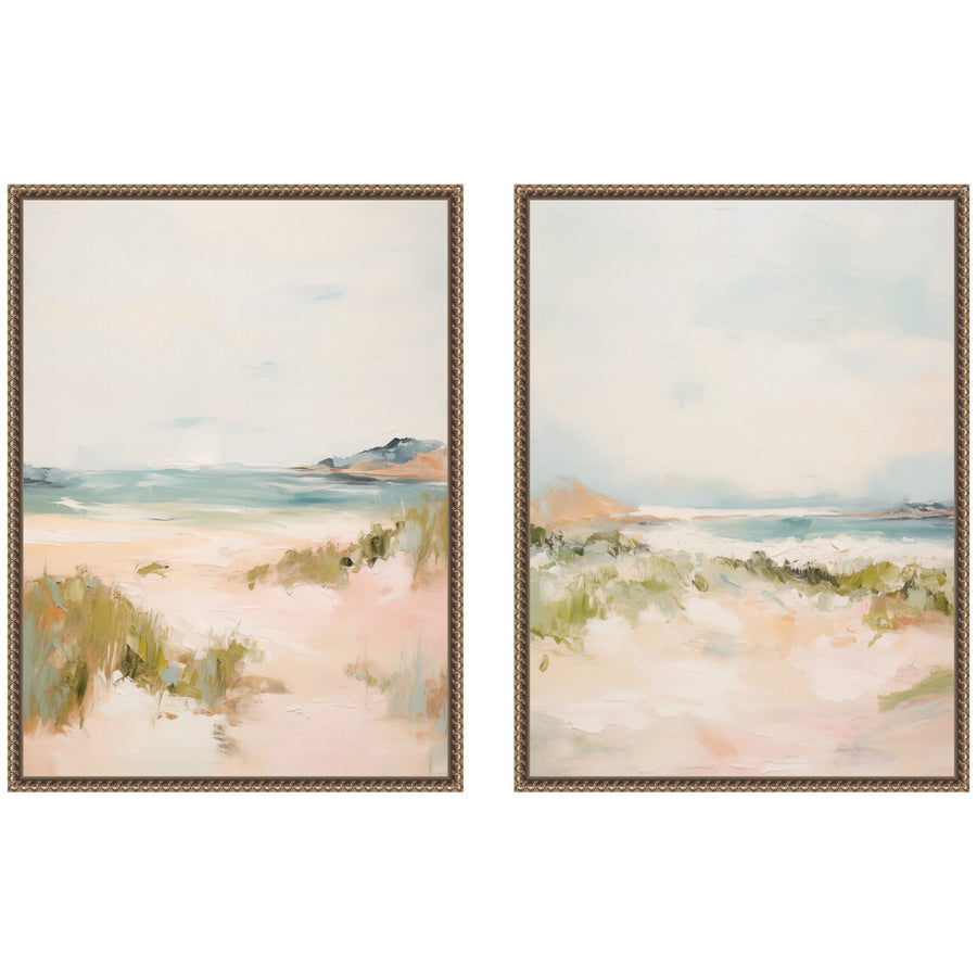 Tranquil Landscape 2 Piece Framed Canvas Wall Art Set by Amy Lighthall