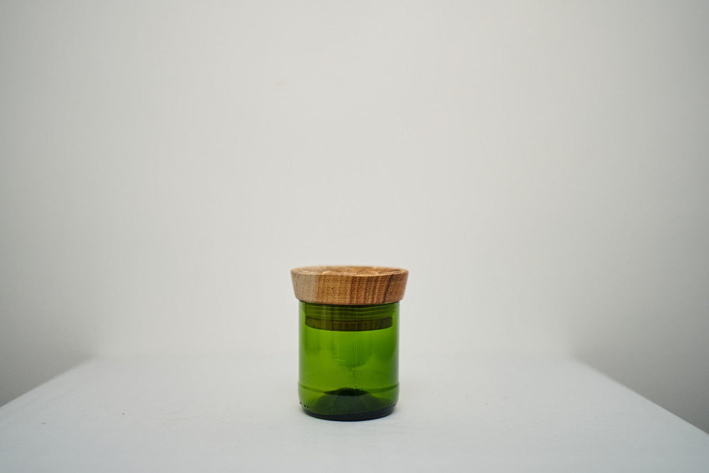 Hiliki Jar - Dark Green - Medium (set of 2)