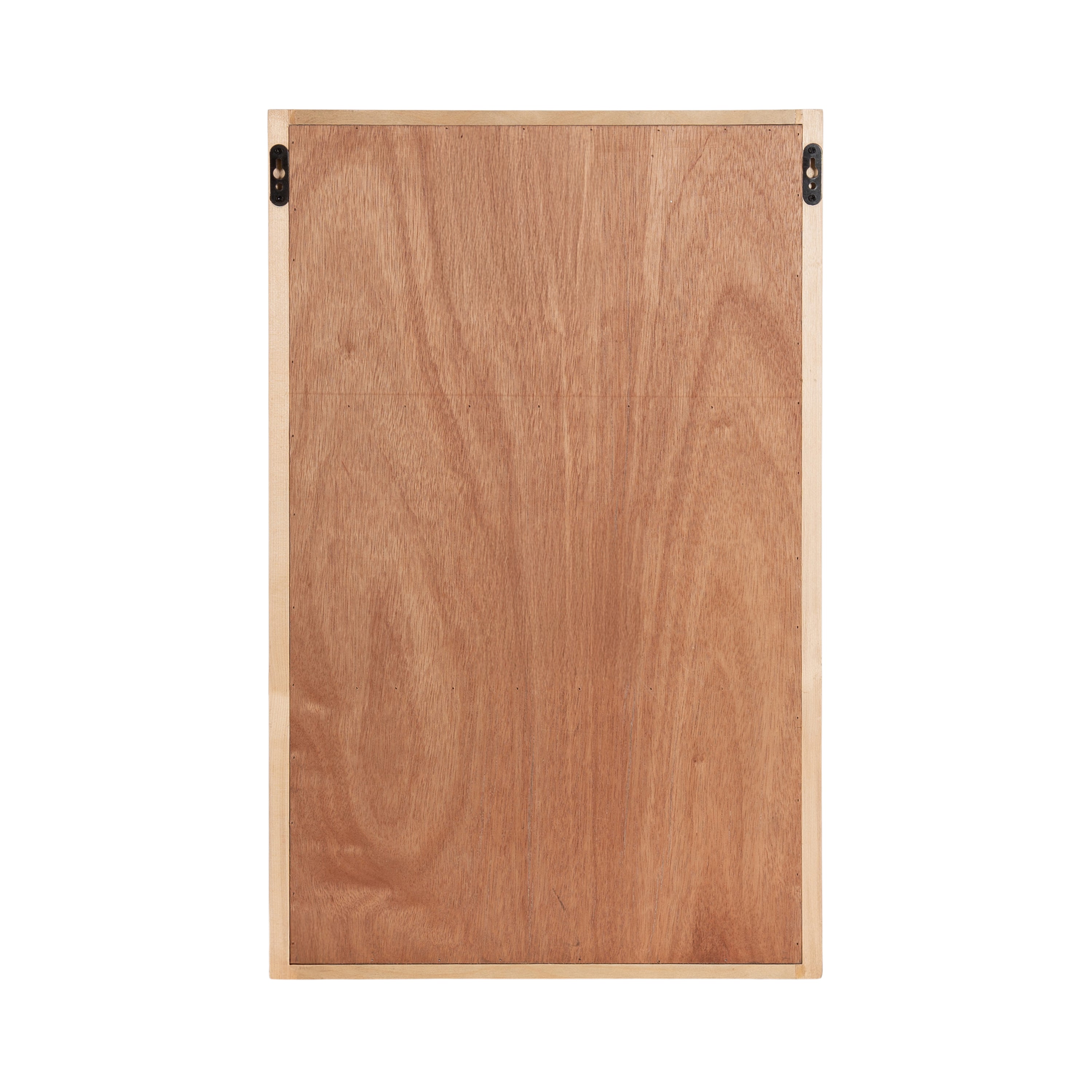Ori Rattan/Wood Wall Shelf