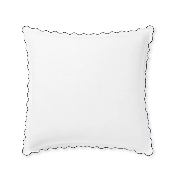 400TC Cotton Sateen Scallop-Embroidery Duvet Cover Set
