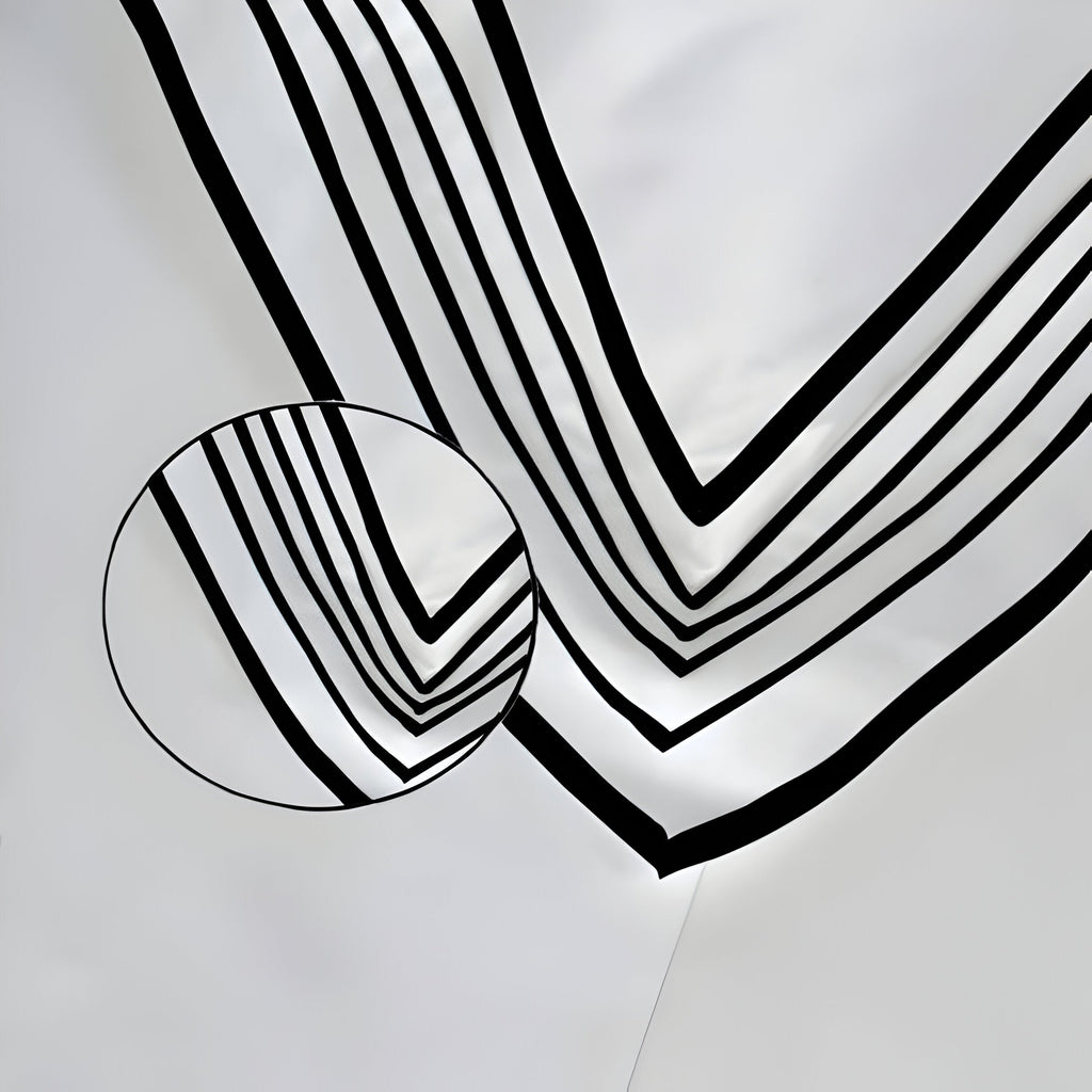 Smart Border 400TC Cotton Embroidery Sateen Solid Duvet Cover Set