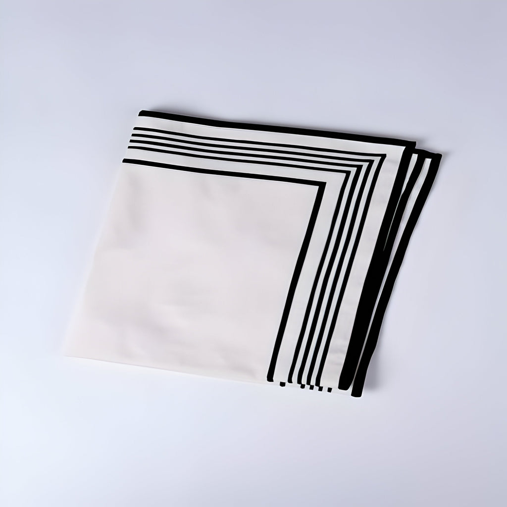 Smart Border 400TC Cotton Embroidery Sateen Solid Duvet Cover Set