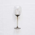 Modern Black Smoke Glass-Set of 4