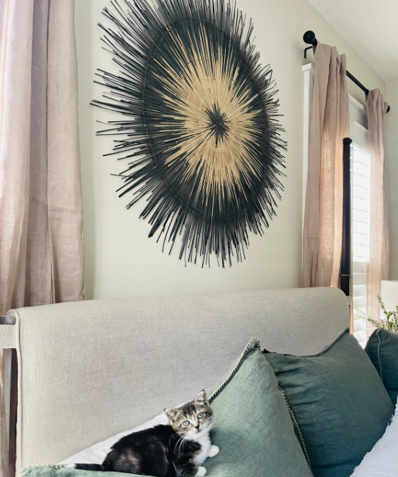 Sun Circle Black - 36"