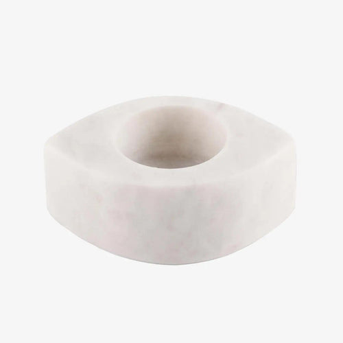 2-Piece Blossom Marble Tea Light Holders