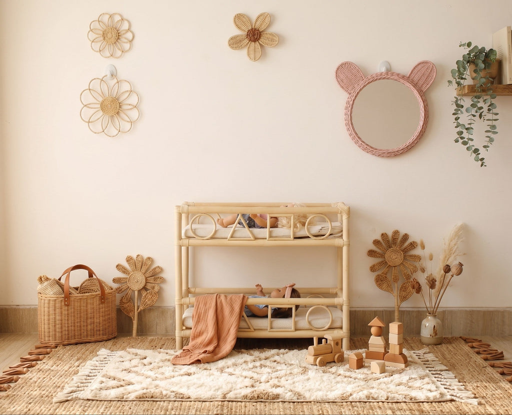 Solstice Rattan Doll Bunk Bed