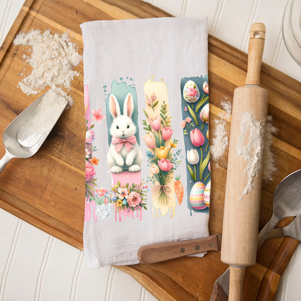 Brushstroke Spring Towel