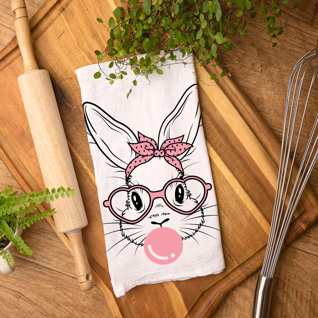 Bubblegum Bunny Towel