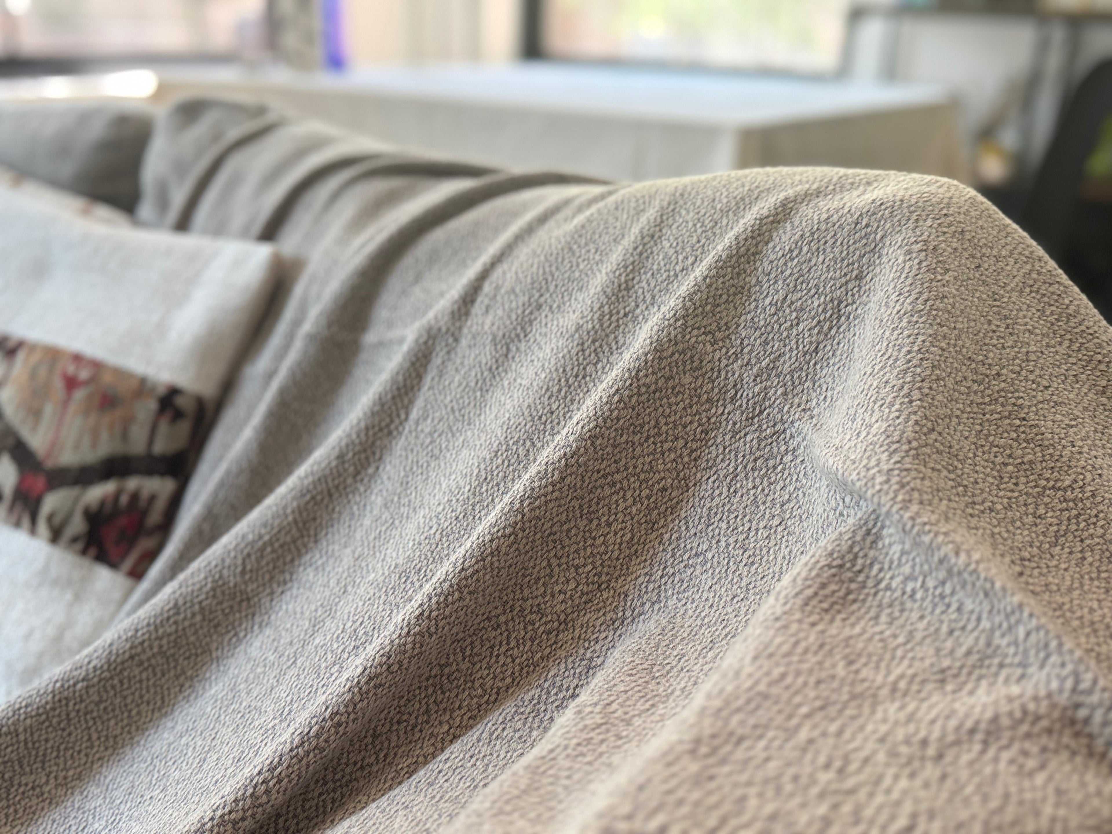 Bulut Hemp Throw Blanket