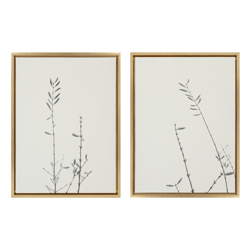 Sylvie Retro Tennessee Botanicals Framed Canvas by Stephanie Klatt