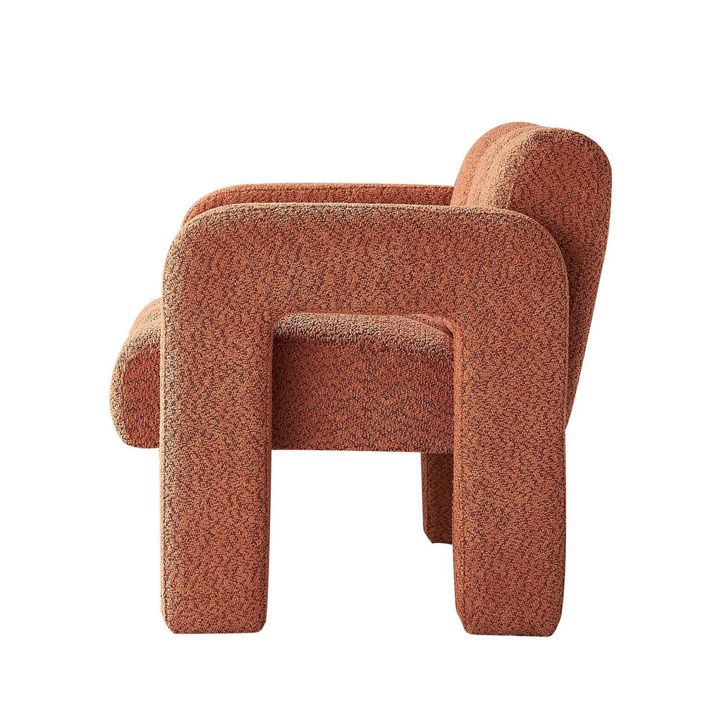 Bouclé Upholstered Accent Chair