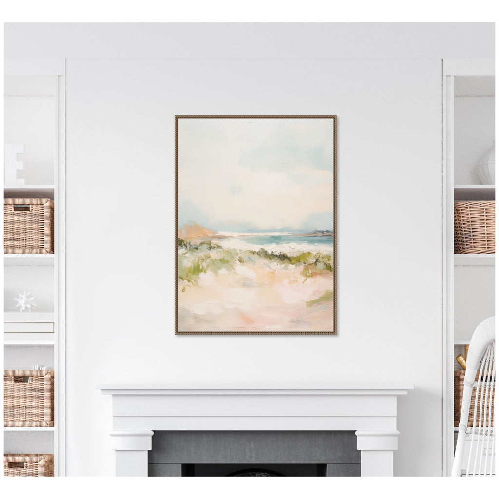 Tranquil Landscape III expansion by Amy Lighthall Framed Canvas Wall Art Print