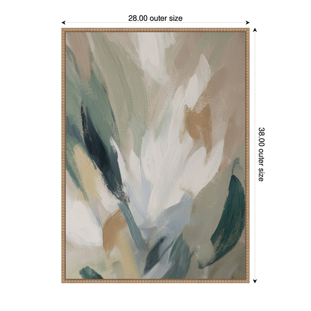 Plant Form No. 2 by Amy Lighthall Framed Canvas Wall Art Print