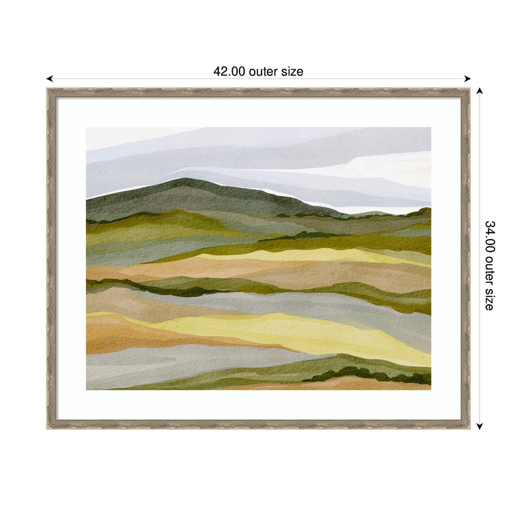 Framed Art Gentle Wilderness by Nikita Jariwala