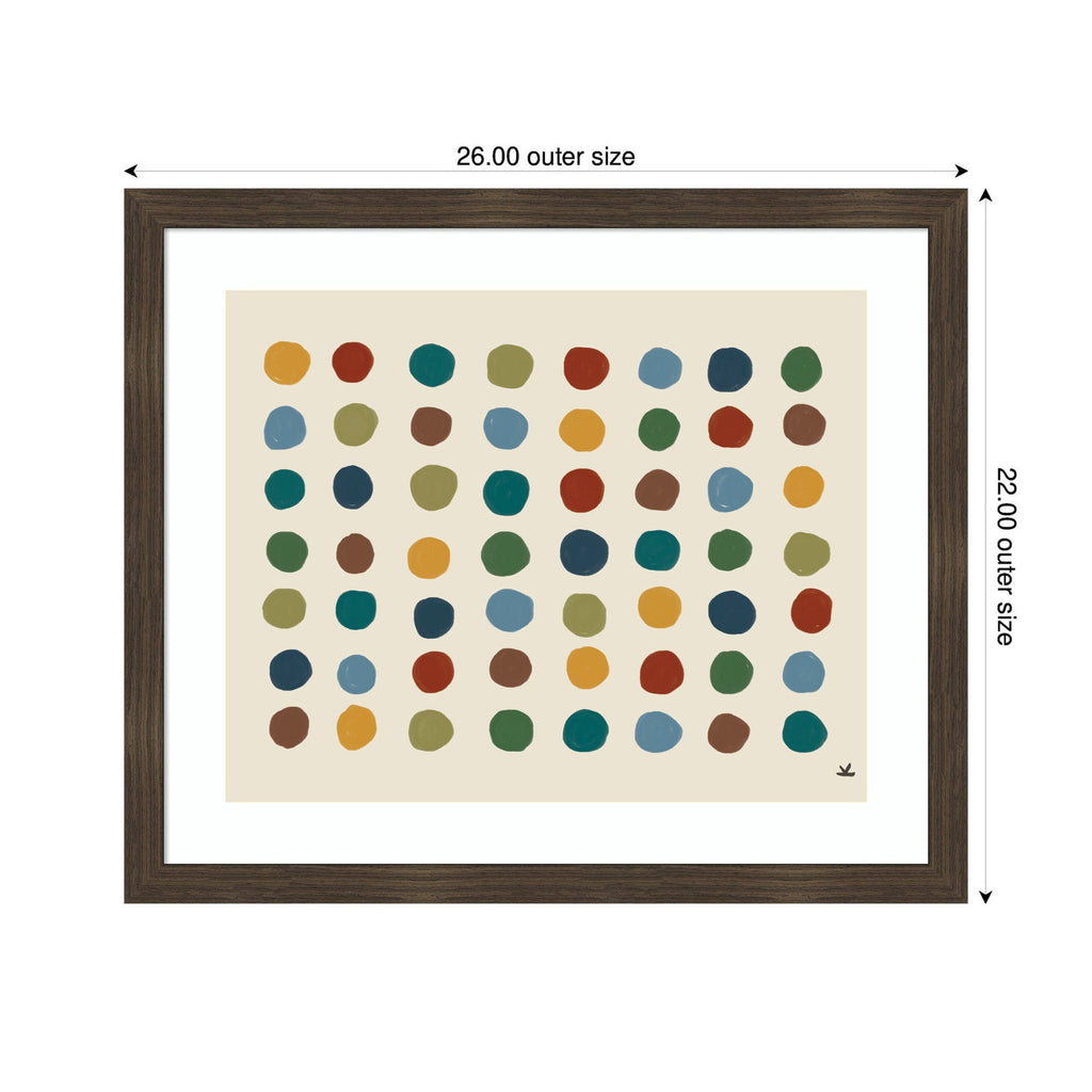 Meditation No. 3b by Kelly Knaga Framed Wall Art Print