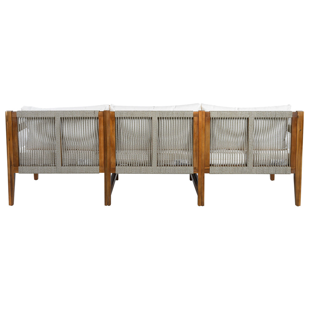 3 Piece Outdoor Sectional Sofa Set