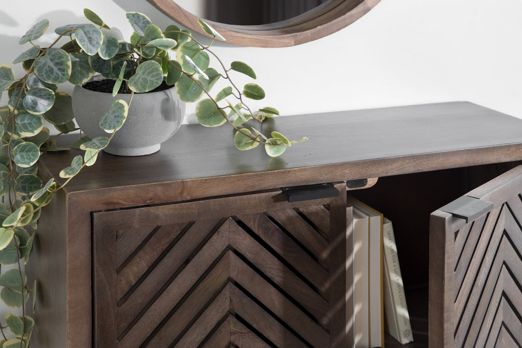 Mezzeta Decorative Wood Wall Cabinet