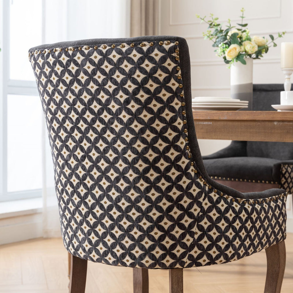 Ultra Upholstered Dining Chairs — Set of 2, Color Options