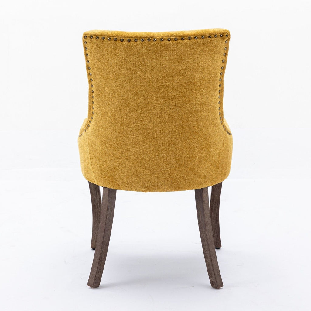 Ultra Upholstered Dining Chairs — Set of 2, Color Options
