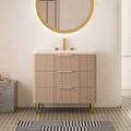 Amara 36'' Bathroom Vanity & Sink, Carrara