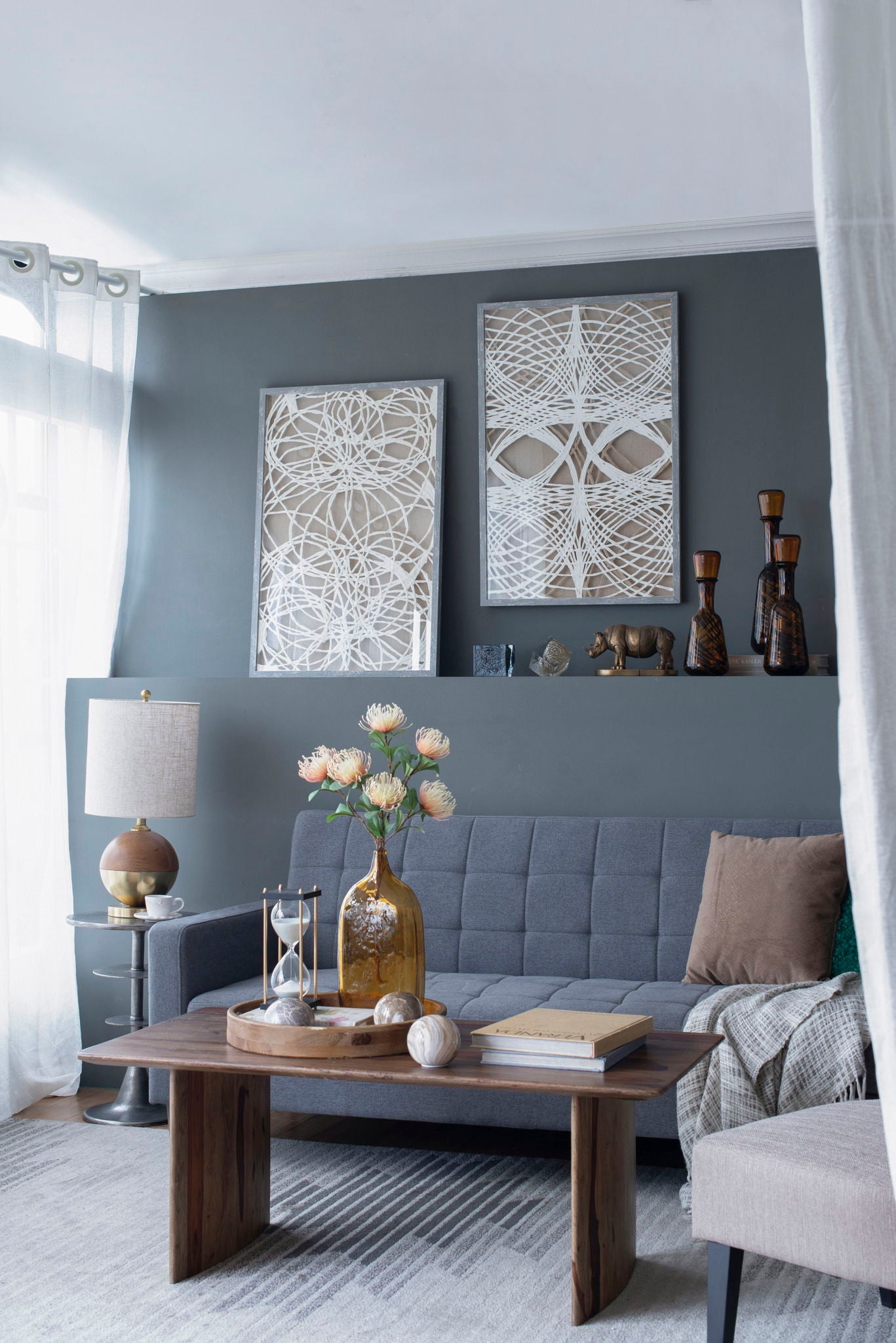 Leaf Shadow Box Wall Décor — Set of 2
