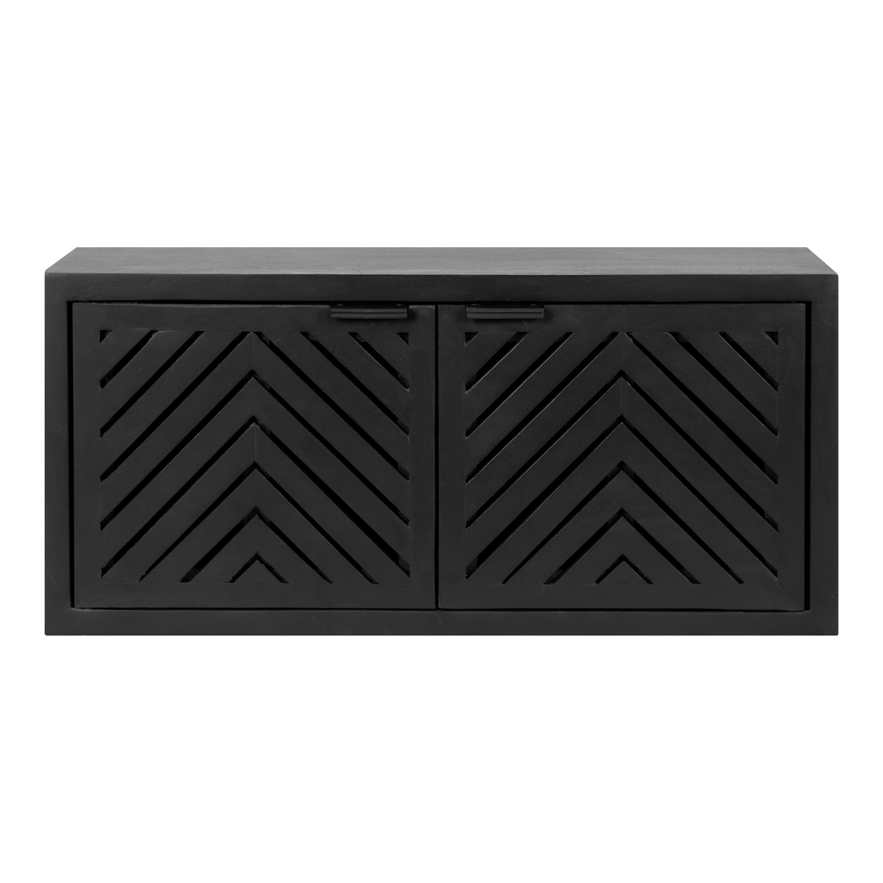 Mezzeta Decorative Wood Wall Cabinet