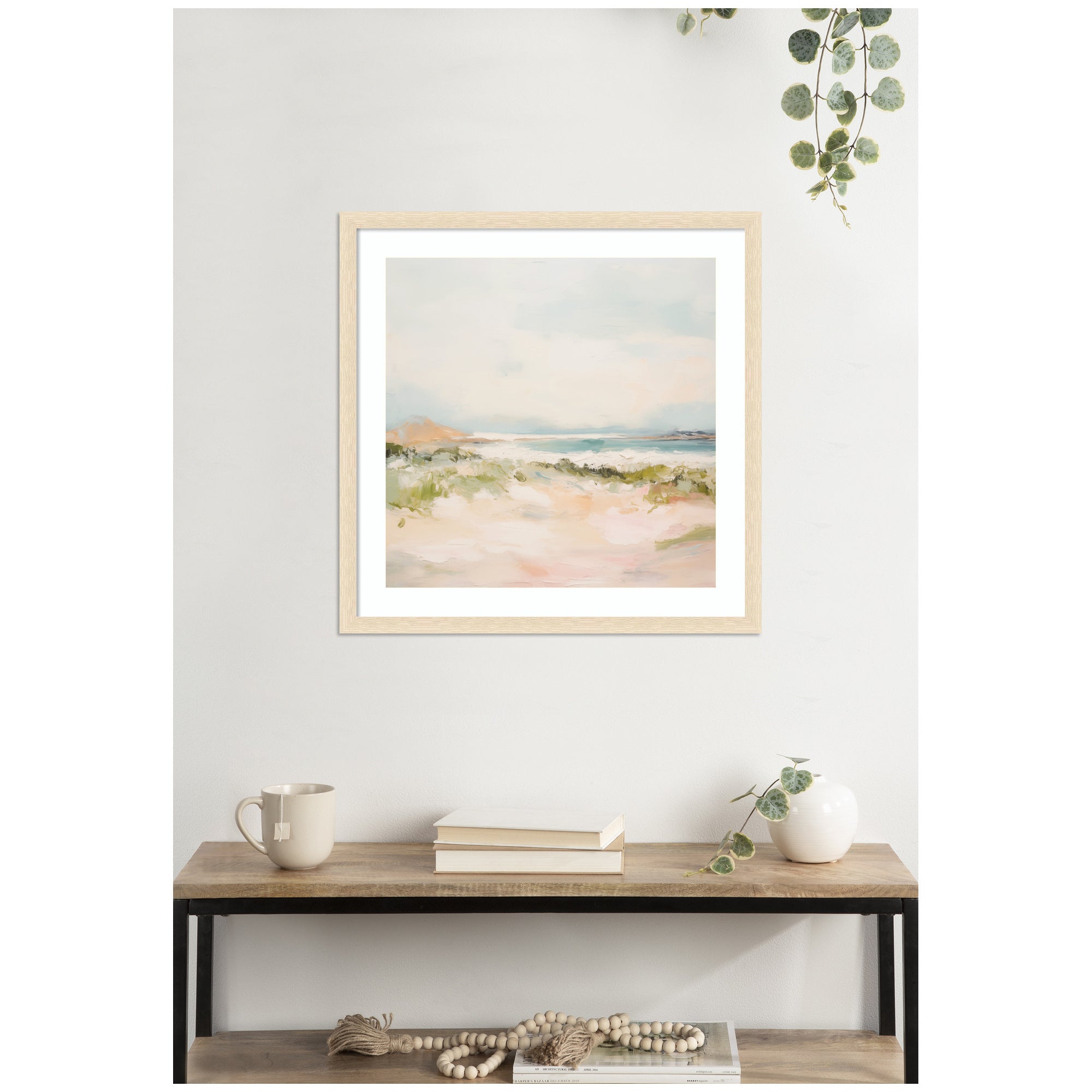 Tranquil Landscape III Square by Amy Lighthall Framed Wall Art Print