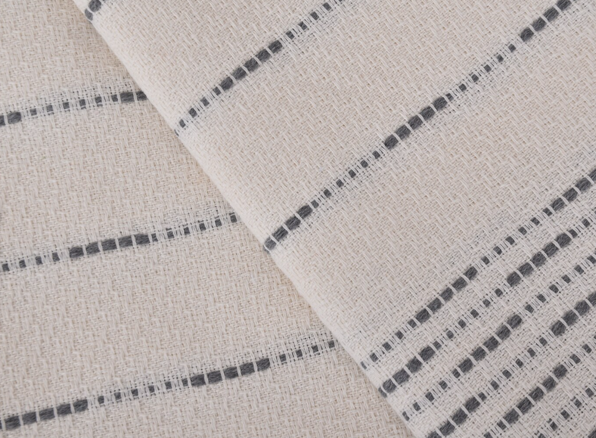 Charcoal Turkish Throw Towel
