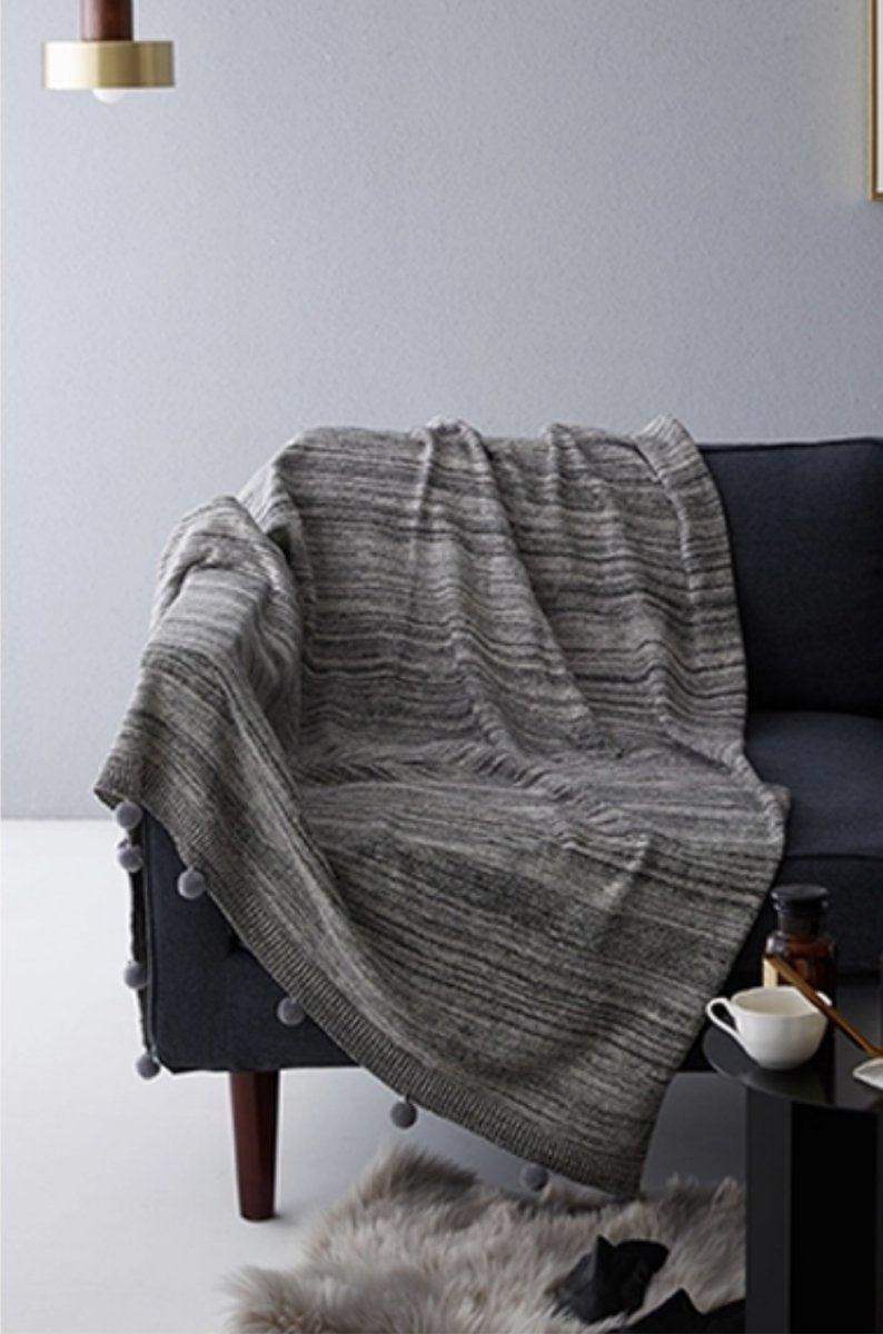 Casablanca Pom-Pom Throw
