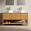 Sharma 60-Inch Freestanding Vanity with Ceramic Vessel Sink