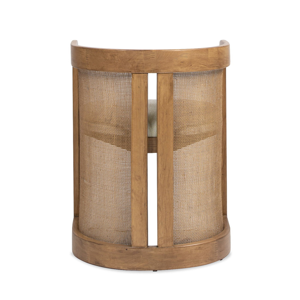 Lilith Curved Upholstered Dining Chair