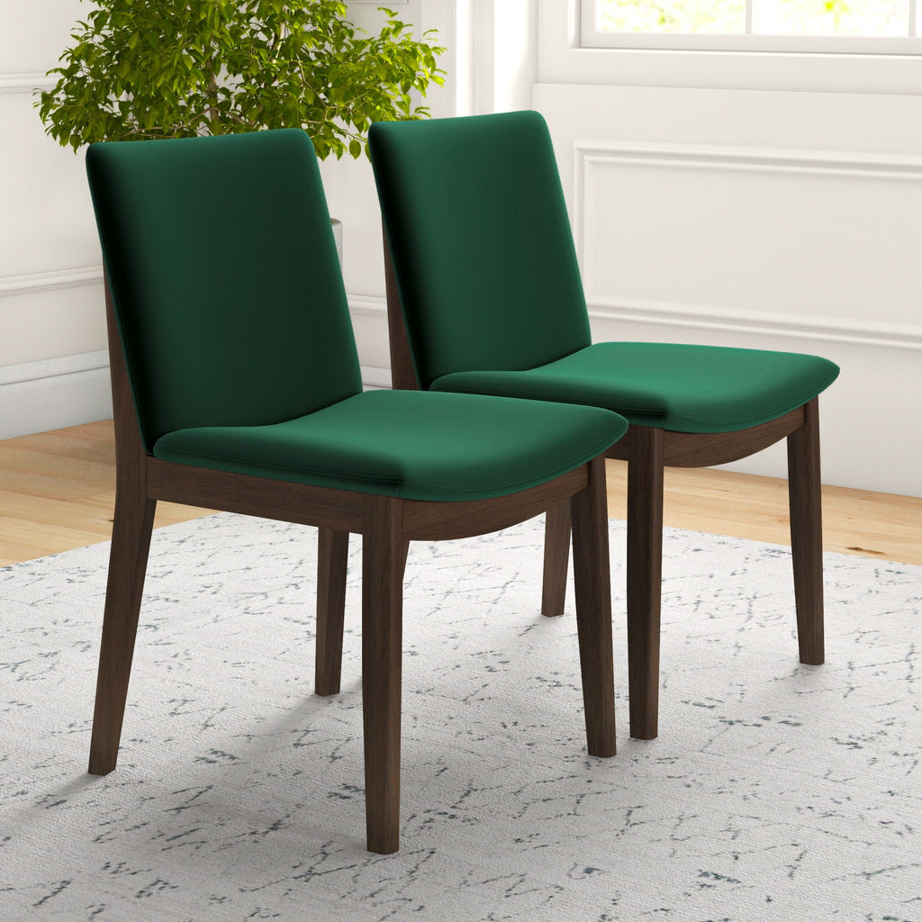 Laura Curved-Back Dining Chairs - Set of 2