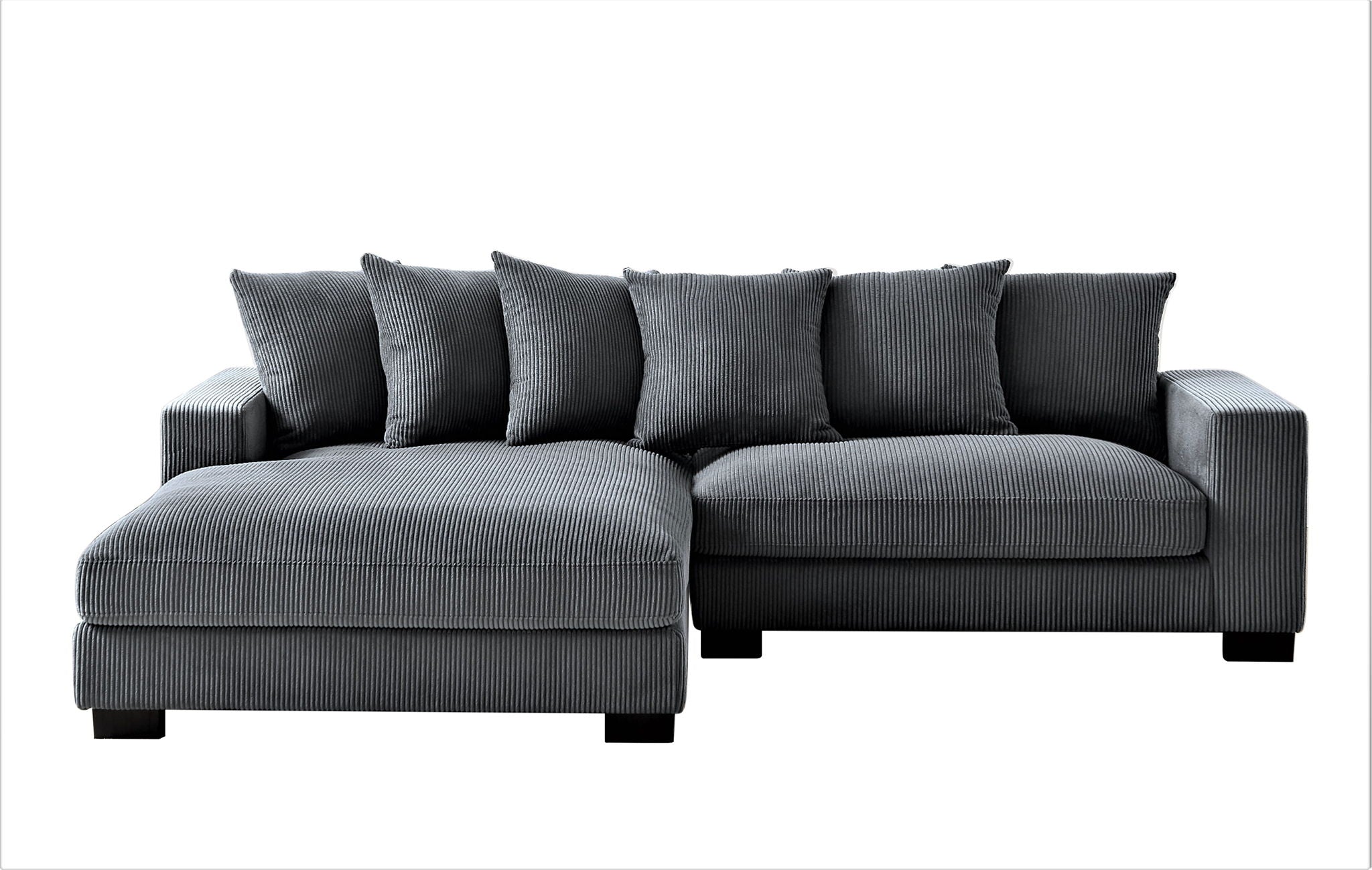 Oversized L-Shaped Sectional Sofa with Chaise