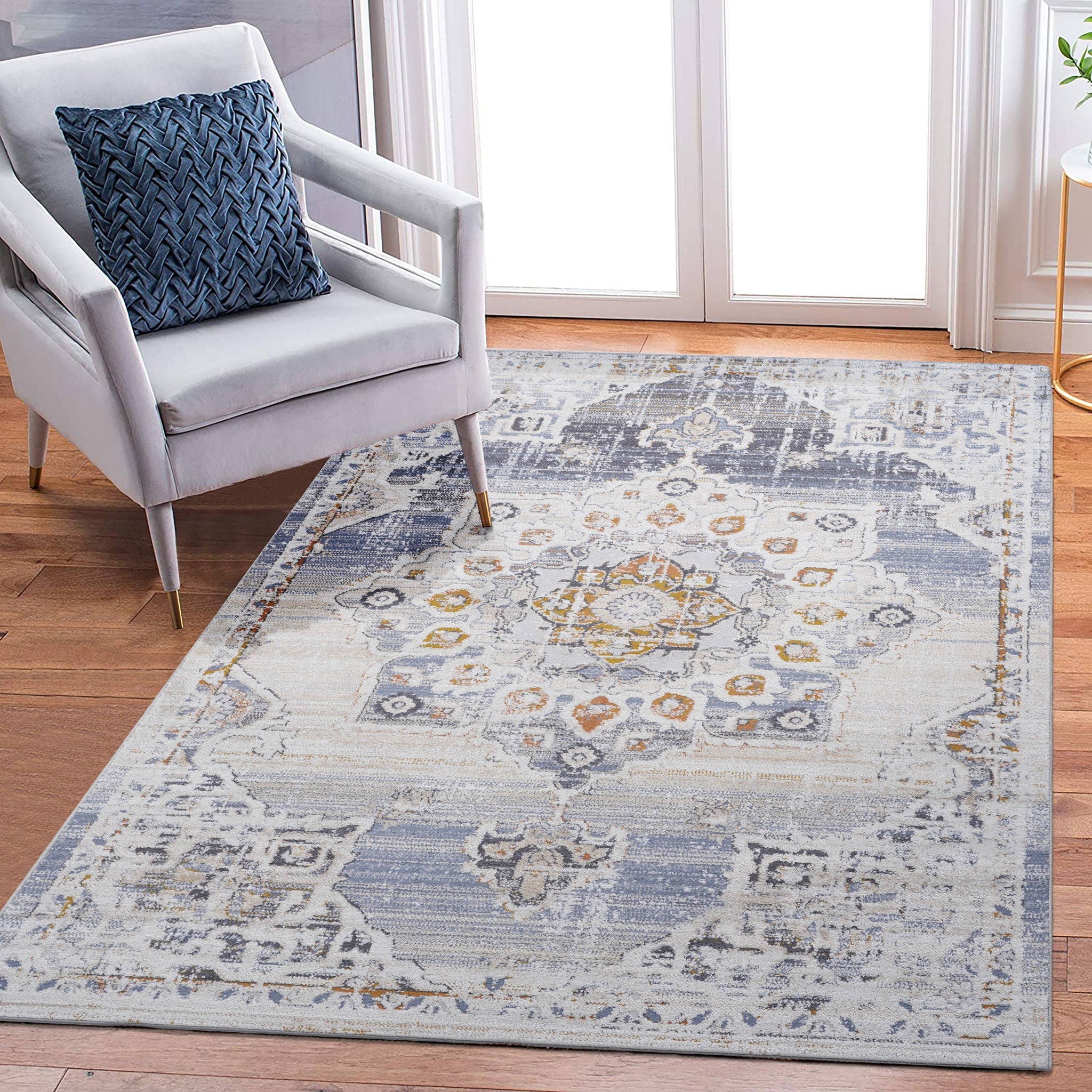 Payas Medallion Runner Rug