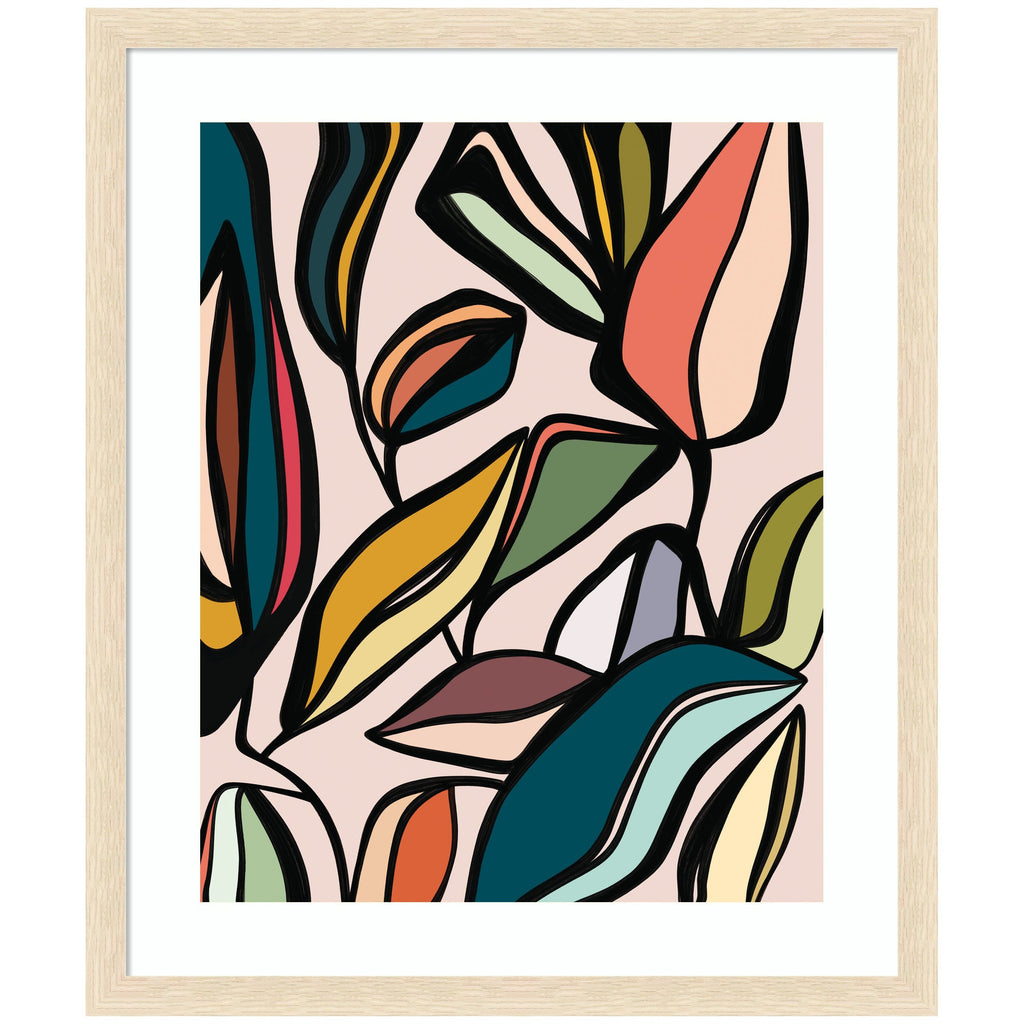 Fanciful Ficus Expansion by Alicia Bock Framed Wall Art Print