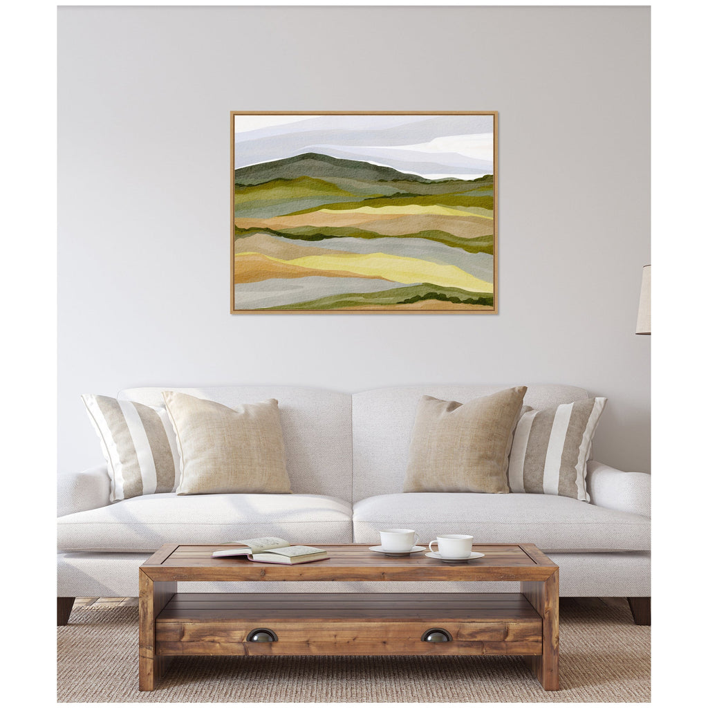Sylvie Gentle Wilderness Framed Canvas by Nikita Jariwala