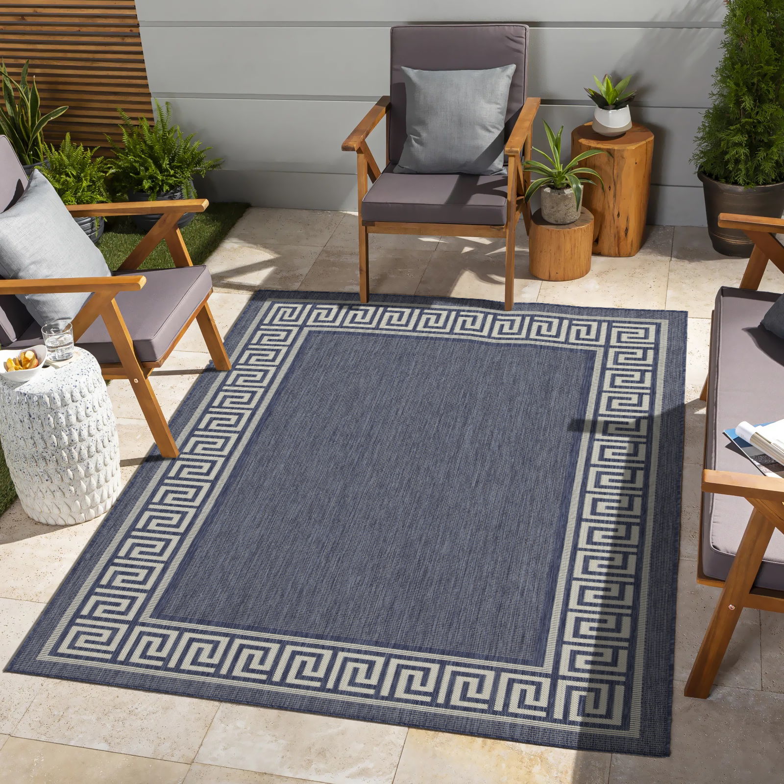 Sunshine 2'7" x 7'3" Indoor/Outdoor Runner Rug