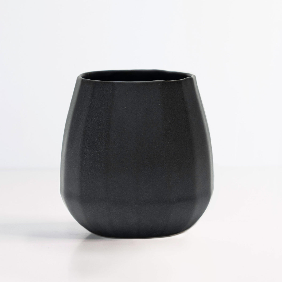 Ceramic Stemless Wine Cups — Set of 2